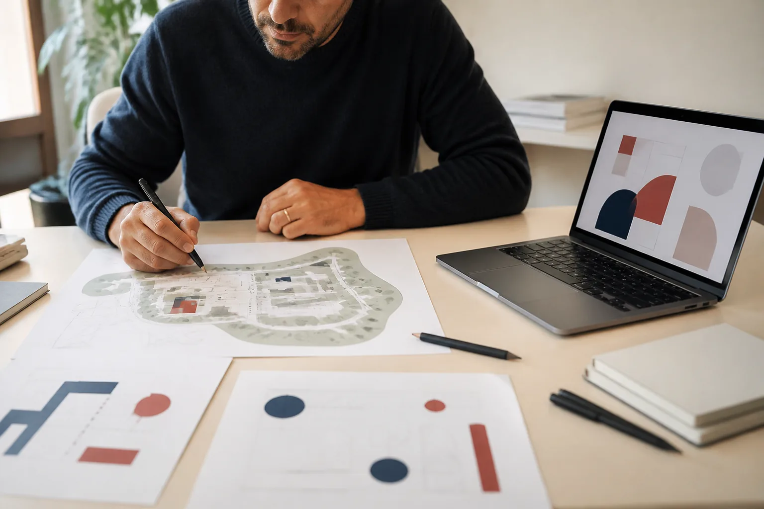 Supports numériques et imprimés conçus dans un même univers visuel